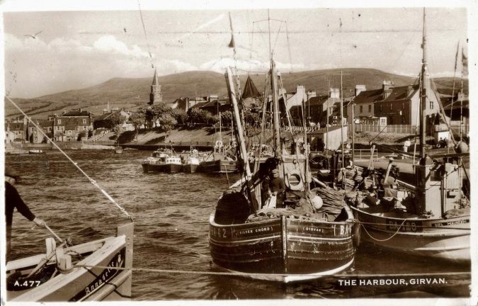 Girvan harbour