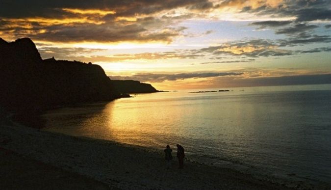 Sunset Pennan Bay