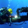 diver working