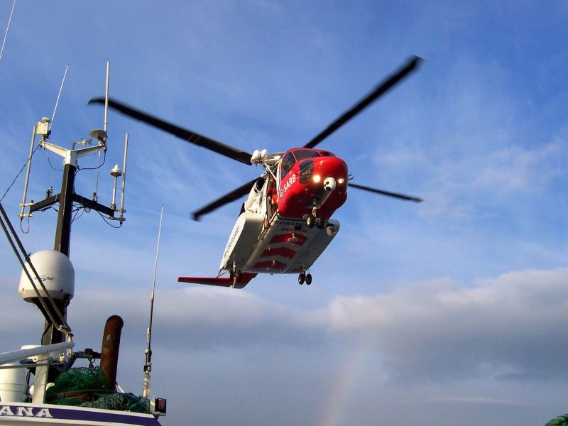 Stornoway Coastguard Rescue Helicopter