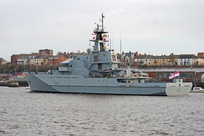 HMS Mersey - P283