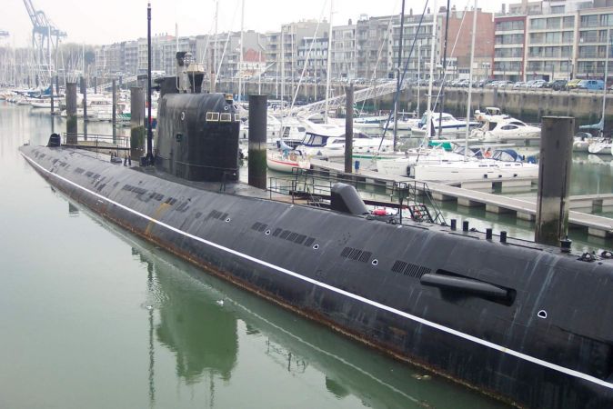 Old Russian Submarine