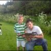 me and the young lad fishing